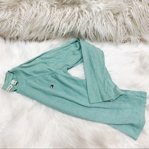 Long sleeve sea green Tommy Hilfiger t-shirt